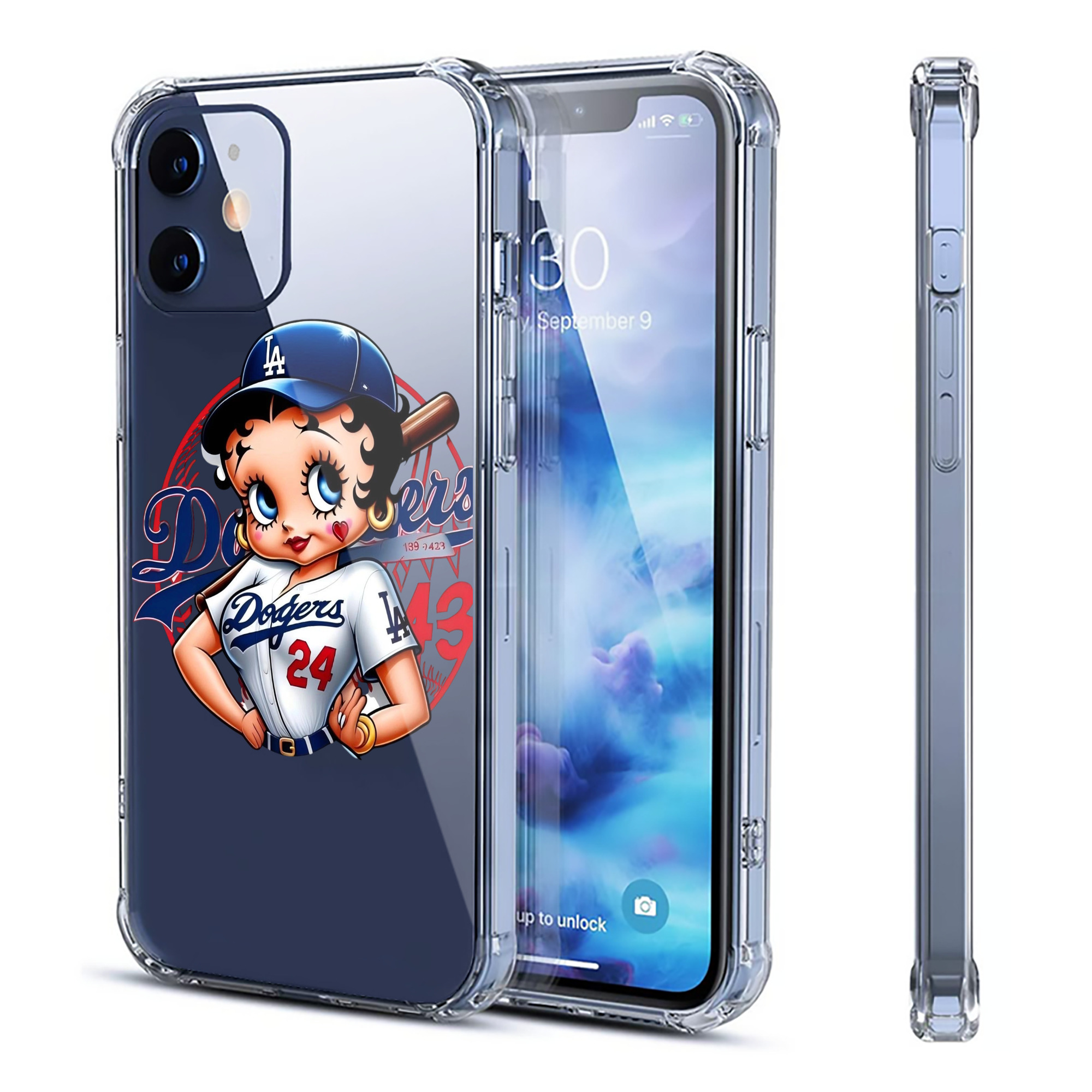  Clear IPhone 12 Case – Soft TPU With UV Print – Enhanced Drop Protection, Precise Fit, Anti-Fingerprint, Customizable Design, Scratch-Resistant, Yellow-Resistant